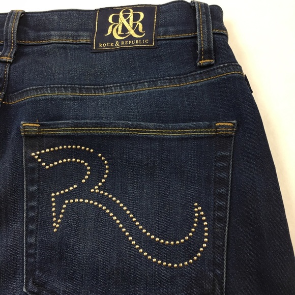 Rock & Republic Kendra Embellished Bootcut Jean - Picture 4 of 8